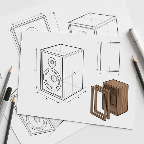 Monolith · Design sketch on paper